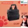 Bundaloo Dog Travel Bag Accessories Supplies Organizer 5-Piece Set with Shoulder Strap | 2 Lined Pet Food Containers, 2 Collapsible Feeding Bowls. Everyday Dogs Essentials Bundaloo Dog Travel Bag Accessories Supplies Organizer 5-Piece Set with Shoulder Strap | 2 Lined Pet Food Containers, 2 Collapsible Feeding Bowls. Everyday Dogs Essentials
