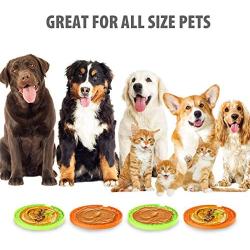 Hipoll Lick Mat for Dogs丨Dog Lick Pad with Strong Suction丨Snuffle Mat for Dogs丨Dog Puzzle Toys丨Dog Licking Mat & Fun Alternative to Slow Feed Dog Bowls丨Calming Mat for Dog Anxiety Relief丨Treat Mat