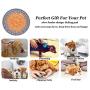 Comtim Lick Mat for Dogs, Slow Treater Dog Lick Mat Peanut Butter Lick Pad for Bathing Grooming and Training