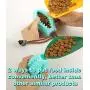 Emoly Upgraded Dog Treat Toy Food Dispensing Training Ball, Tooth Cleaning Chew Toy for Small Medium Dogs IQ Interactive Puppy Depressing Toys, Pet Bad Breath Cleaning Toy - Lake Blue Emoly Upgraded Dog Treat Toy Food Dispensing Training Ball, Tooth Cleaning Chew Toy for Small Medium Dogs IQ Interactive Puppy Depressing Toys, Pet Bad Breath Cleaning Toy - Lake Blue
