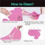 PINCTROT Pet Feeding Mat, Bowl Placemat for Cats Dogs, Tray with Raised Edges, Generous Size for Water Fountain Station, Food Grade Silicone