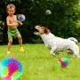 Sumind 2 Pieces Light Up Spiky Dog Balls Glowing Pet Spiny Ball LED Flashing Elastic Pet Ball Molar Ball Interactive Pet Toys for Cats Dogs Chewing Chasing, 2.2 Inch Sumind 2 Pieces Light Up Spiky Dog Balls Glowing Pet Spiny Ball LED Flashing Elastic Pet Ball Molar Ball Interactive Pet Toys for Cats Dogs Chewing Chasing, 2.2 Inch