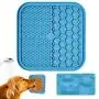 KILIN Dog Lick Mat, Pet Slow Treat Dispensing Mat,Fun Alternative to Slow Feeder Dog Bowls,Calming Mat for Dog Anxiety Relief, Dog Lick Pad with Suction Perfect for Bathing,Grooming,and Training. KILIN Dog Lick Mat, Pet Slow Treat Dispensing Mat,Fun Alternative to Slow Feeder Dog Bowls,Calming Mat for Dog Anxiety Relief, Dog Lick Pad with Suction Perfect for Bathing,Grooming,and Training.