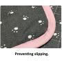 Y. W. Dog Snuffle Mat Phytoncide Patch Nose Work Traning Mat Sniff Pad Fun Pet Toy Large Pink