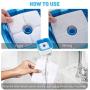 Cat Fountain Filter Replacement 12PC for Veken and Identical Fountain 12 Filter 2 Brush Included