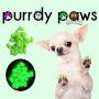 Purrdy Paws Soft Nail Caps for Dog Claws Ultra Glow