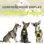 Vovodog Dog Harness No-Pull Pet Harness, Adjustable Outdoor Walking Pet Reflective Oxford Soft Vest with 2 Metal Rings and Handle Easy Control for Small Medium Large Dogs Vovodog Dog Harness No-Pull Pet Harness, Adjustable Outdoor Walking Pet Reflective Oxford Soft Vest with 2 Metal Rings and Handle Easy Control for Small Medium Large Dogs