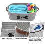 Morezi Cotton Rope Dog Toy Basket with Handle, Large Dog bin, Puppy Kitty Bed, Dog Toy Basket - Perfect for Carry pet Toys, Blankets, leashes, chew Toys, Diapers - Gray