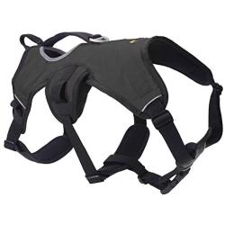 SCENEREAL Escape Proof Large Dog Harness - Outdoor Reflective Adjustable Vest with Durable Handle and Leash Ring for Medium Large Dogs Training Walking Hiking