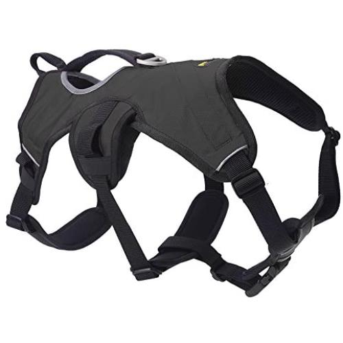 SCENEREAL Escape Proof Large Dog Harness - Outdoor Reflective Adjustable Vest with Durable Handle and Leash Ring for Medium Large Dogs Training Walking Hiking