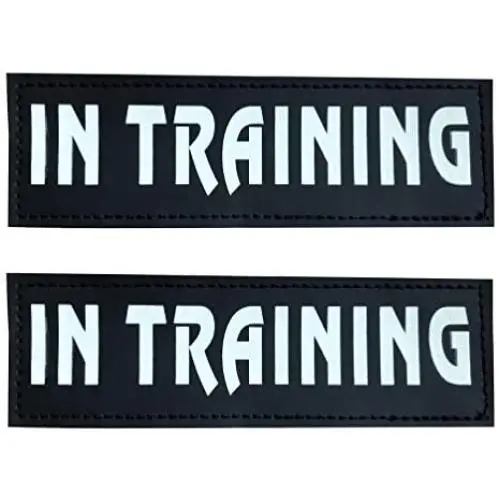 SGODA Service Dog Patch Pet Vest Harness, Large, 6”x2”, DO NOT PET, in Training, Therapy Dog SGODA Service Dog Patch Pet Vest Harness, Large, 6”x2”, DO NOT PET, in Training, Therapy Dog