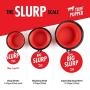 Tuff Pupper Super Big Slurp Collapsible Dog Bowls | Available in 100oz/60oz/40oz Sizes | Convenient Dog Travel Bowl | Keeps Pups Hydrated and Full | Portable Dog Water Bowl & Travel Bowl for Pets