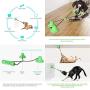 CHZHENG Dog Chew Toothbrush, Double Sucker Pull Rope Dog Toy Dog Teeth Cleaning Massager for Puppy Small Large Dog Teeth Cleaning/Chewing/Playing/Treat Dispensing