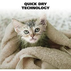 Wahl Pet Ultra Absorbent and Soft Cat Drying Towel – Tan 30”x25”