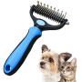 ECARE Dog Undercoat Rake, Dog Grooming Brush Shedding Professional Dog Grooming Brush Pet Deshedding Tool for Dogs Horses Pet