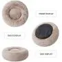 Loves cabin 24in Cat Beds for Indoor Cats - Cat Bed with Machine Washable, Waterproof Bottom - Taupe Fluffy Dog and Cat Calming Cushion Bed for Joint-Relief and Sleep Improvement Loves cabin 24in Cat Beds for Indoor Cats - Cat Bed with Machine Washable, Waterproof Bottom - Taupe Fluffy Dog and Cat Calming Cushion Bed for Joint-Relief and Sleep Improvement