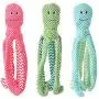 3 Pack Dog Squeaky Toys, Pet Puppy Dog Plush Squeak Toy Set for Small Medium Dogs Breed Durable Interactive Octopus Red Green Blue 3 Pack Dog Squeaky Toys, Pet Puppy Dog Plush Squeak Toy Set for Small Medium Dogs Breed Durable Interactive Octopus Red Green Blue