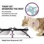 Y YHY Cat Bowls,Elevated Cat Food Water Bowls,Raised Cat Bowls with Stand,Ceramic Pet Dishes for Cats and Small Dogs,12 Ounces,Dishwasher Safe Y YHY Cat Bowls,Elevated Cat Food Water Bowls,Raised Cat Bowls with Stand,Ceramic Pet Dishes for Cats and Small Dogs,12 Ounces,Dishwasher Safe