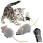 Fusicase Toys, Fashion Cool Style New Remote Control Rat Mouse Wireless Toy for Cat Kitten Dog Pet Novelty Gift Trick/Playing with Cat(Gray)