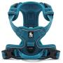 Adjustable No-Pull Dog Harness Reflective Pup Vest Harnesses Comfortable Control Brilliant Colors Truelove TLH5651(Blue,L)