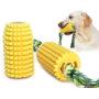 Qxyang Dog Chew Toys for Aggressive Chewer Teeth Cleaning Dog Toothbrush Toys with Cotton Rope Indestructible Interactive Durable Dog Toys for Medium Small Breed