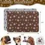 SCENEREAL Waterproof and Non-Slip Dog Food Mat - 2 Pack Pet Feeding Mat - Dog Mat for Bowls 2 Treat Mat for Dogs Cats SCENEREAL Waterproof and Non-Slip Dog Food Mat - 2 Pack Pet Feeding Mat - Dog Mat for Bowls 2 Treat Mat for Dogs Cats