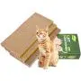 N/N 3 in 1 Cat Scratcher Cardboard, Cat Scratching Pad Toy with Catnip, Cat Scratcher Pad Lounge Sofa Bed, Suitable for Cats to Rest, Grind Claws and Play.