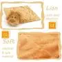 Yagamii Pet Toys Squeak Plush Mat with Sound Paper Inside,Cats Play Cushion Pad for Small Medium Large Dog Cats,Pets Fun Toy Entertainment Exercise Tool to Keep Fit