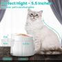 iPettie Elevated and Tilted Cat Food Bowl Cat Dish, Pet Feeding Station with Stand for Small Dog, Better Than Stainless Steel and Ceramic, Made from Certified Food-Safe Plastics, Non-Slip & No Spill