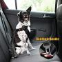 Dog Seat Belt，3-in-1 Adjustable Pet Dog Cat Car Safety Belt，Heavy Duty & Cushioned Elastic & Durable Car Seat Belt for Dogs, Cats and Pets（2 Pack）