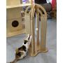 Arched Scratching Post by Catswall Design