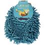 Messy Mutts Microfiber Grooming Mitt, Blue