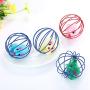OTNZQZYF Color Random Pet Toys Hose Spring Dog Toys Rainbow Ball 1Pcs for Cat Dog Cat Spring Toy Plush Mouse