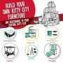 Kitty City Furniture, Mega Kit, Pet Bed Sleeper, Cat Tree, Cat Beds