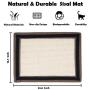GAPZER Cat Scratch Mat Kitty Natural Sisal Scratching Pad with Velcro Tap for Wrapping Around Table, Couch, Chair to Avoid Cat Claws Grinding