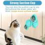 ZZK Windmills Rotating Carousel Funny cat cat Toy Puzzle Interactive cat Toys with Suction Cups mole Scratch Funny cat Toys pet Supplies