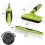 Self Cleaning Pet Comb Set For Hair Removal And Carding, Hair Removal Beauty Tools For Dogs, Cats and Pets - Gently Remove Long and Loose Underlay, Mats and tangled hair, Green
