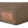Durable & Comfortable Canvas Dog Bed, Premium Quality Water-Repellent Coating & Dirt Resistance, Removable & Washable Outer Cover, Heavy Duty Zippers for Small, Medium & Large Size Dogs (Large, Brown)