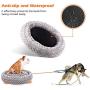 Beewarm Comfortable Cuddler Dog and Cat Bed Oval (24/32) - Lifetime Replacement - Washable Ultra Soft Cushion Bed