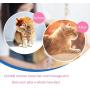 KIRTI Self Cleaning Slicker Brush for Dogs and Cats, Pet Grooming Hair Brush with Pin,Improve Blood Circulation and Massage