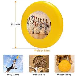 Pet Frisbee Flying Disc Dog Toy - Multifunction Pitching Windup Michael Pattison