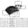 Super Design Dog Cat Bowl Double Stainless Steel Double Bowl for Food and Water Feeder Super Design Dog Cat Bowl Double Stainless Steel Double Bowl for Food and Water Feeder