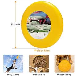 Pet Frisbee Flying Disc Dog Toy - Multifunction Boba Fett David Kraig