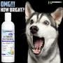 Vet Recommended OMG Extreme Dog Whitening Shampoo (16 Oz /473ml) - Coconut Based 100% Safe - Free from Soaps, Detergent, Bleach & Fragrance - Make Your Dogs Coat Clean, Silky and Smooth. Made in USA