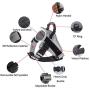SKYMEE Dog Harness No-Pull Adjustable Pet Harness Nylon Webbing with Reflective Material Vest for Dogs Easy Control for Small Medium Large Dog