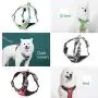 MeeGaier No Pull Dog Harness, Adjustable Dog Harness Reflective Working Training Breathable Soft Padded Pet Vest Easy Control Handle for Small Medium Large Dogs