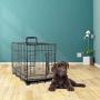 SIWA MARY Dog Bed Crate Pad Mat 30/36/42 in Anti Slip Washable Mattress Pets Kennel Pad for Large Medium Small Dogs Sleeping
