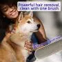 Pet Hair Remover-Cat & Dog Fur Remover Brush Upgraded Double-Sided Hair Remover Self-Cleaning Base for Clothing, Couch, Carpet, Furniture, Car Cleaning Pet Hair Remover-Cat & Dog Fur Remover Brush Upgraded Double-Sided Hair Remover Self-Cleaning Base for Clothing, Couch, Carpet, Furniture, Car Cleaning