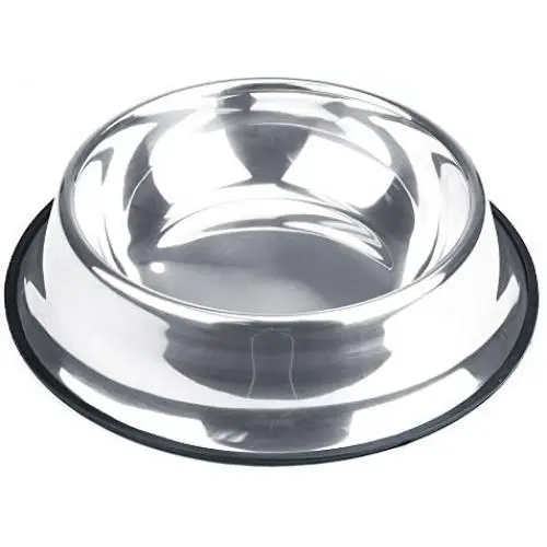 Weebo Pets Stainless Steel No-Tip Food Bowls - Choose Your Size, 4-Ounce to 72-Ounce Weebo Pets Stainless Steel No-Tip Food Bowls - Choose Your Size, 4-Ounce to 72-Ounce