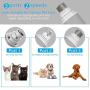 jiaboyu Dog Nail Grinder and Clippers Dog Nail Trimmer with 3 Ports Professional Pet Nail Trimmer Stepless Speed Electric Dog Nail File Grooming Smoothing for Small Medium Large Dogs and Cats